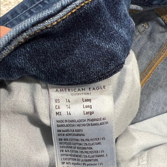 American Eagle Outfitters Deep Indigo Skinny Jeans - Picture 4 of 5